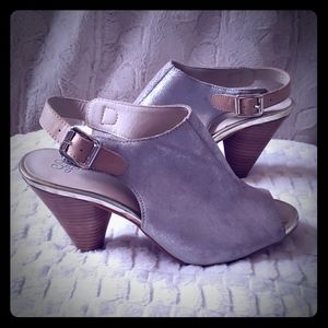 Seychelles leather upper monochromatic sandal